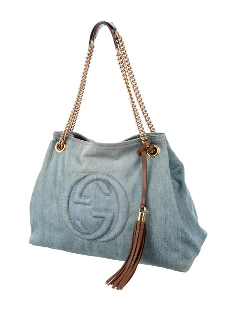 gucci soho hand bag|gucci soho denim bag.